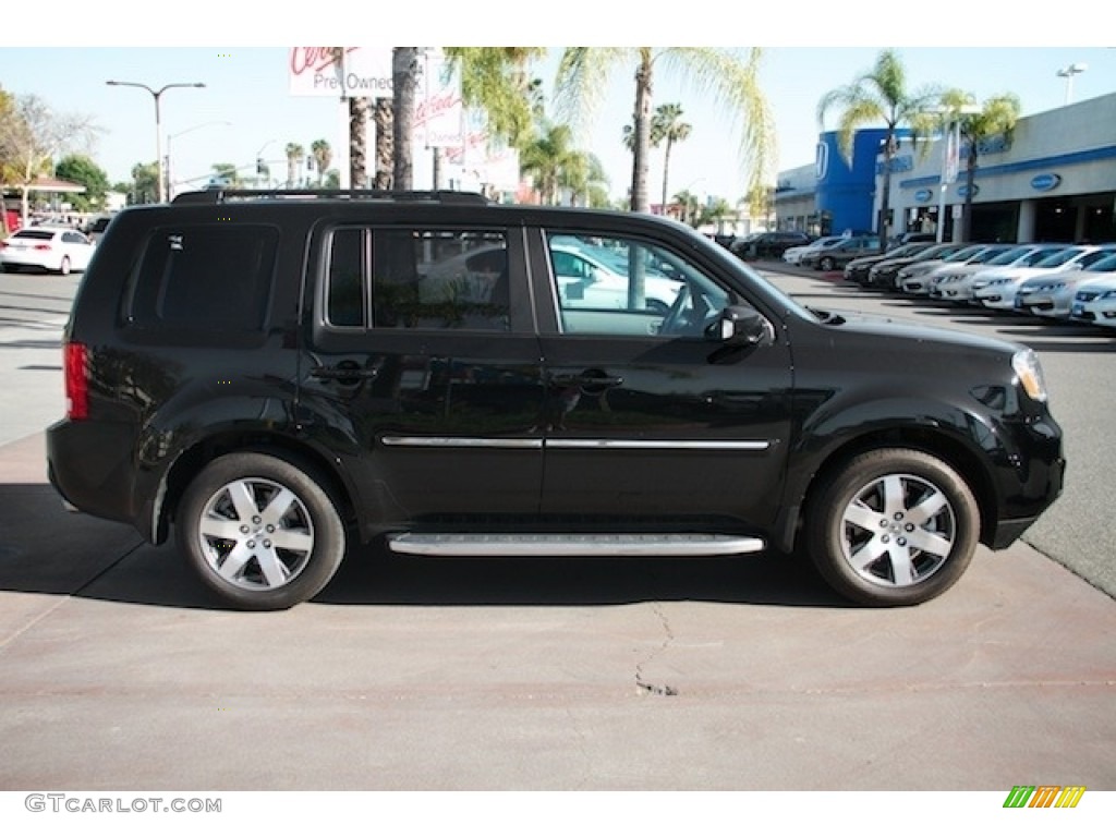 2015 Pilot Touring - Crystal Black Pearl / Gray photo #12