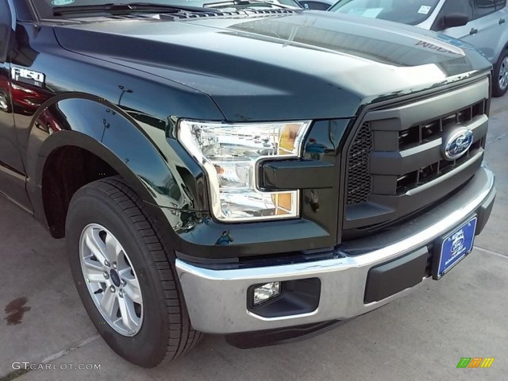 2016 F150 XL Regular Cab - Green Gem / Medium Earth Gray photo #3