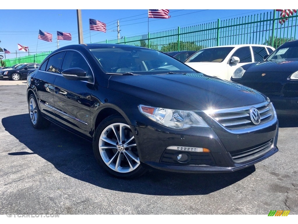 Deep Black 2009 Volkswagen CC Luxury Exterior Photo #111093074