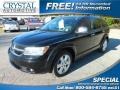 2010 Brilliant Black Crystal Pearl Dodge Journey R/T  photo #1