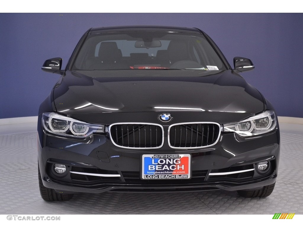 2016 3 Series 340i Sedan - Jet Black / Black photo #2