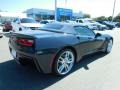 2015 Night Race Blue Metallic Chevrolet Corvette Stingray Convertible  photo #7
