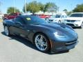 2015 Night Race Blue Metallic Chevrolet Corvette Stingray Convertible  photo #9