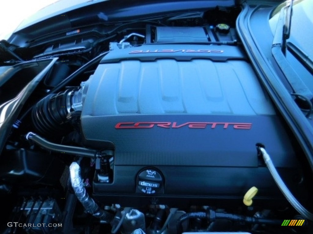 2015 Corvette Stingray Convertible - Night Race Blue Metallic / Kalahari photo #15