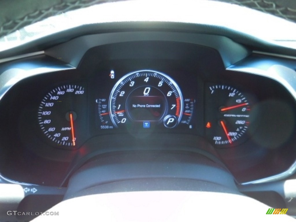 2015 Corvette Stingray Convertible - Night Race Blue Metallic / Kalahari photo #17