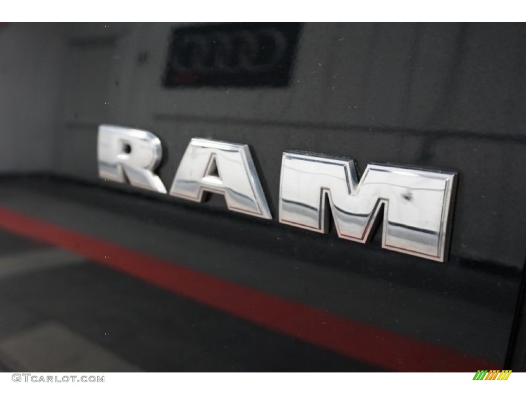2010 Ram 1500 ST Regular Cab - Brilliant Black Crystal Pearl / Dark Slate/Medium Graystone photo #86