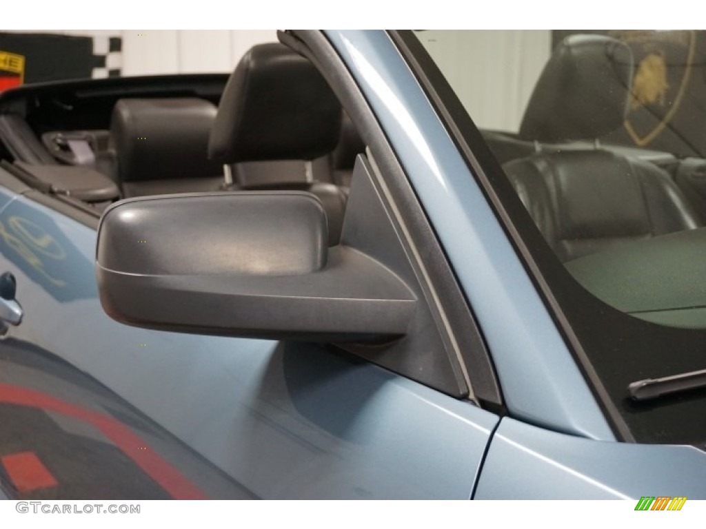 2006 Mustang GT Premium Convertible - Windveil Blue Metallic / Red/Dark Charcoal photo #62