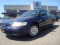 2001 Eternal Blue Pearl Honda Accord LX Sedan  photo #1