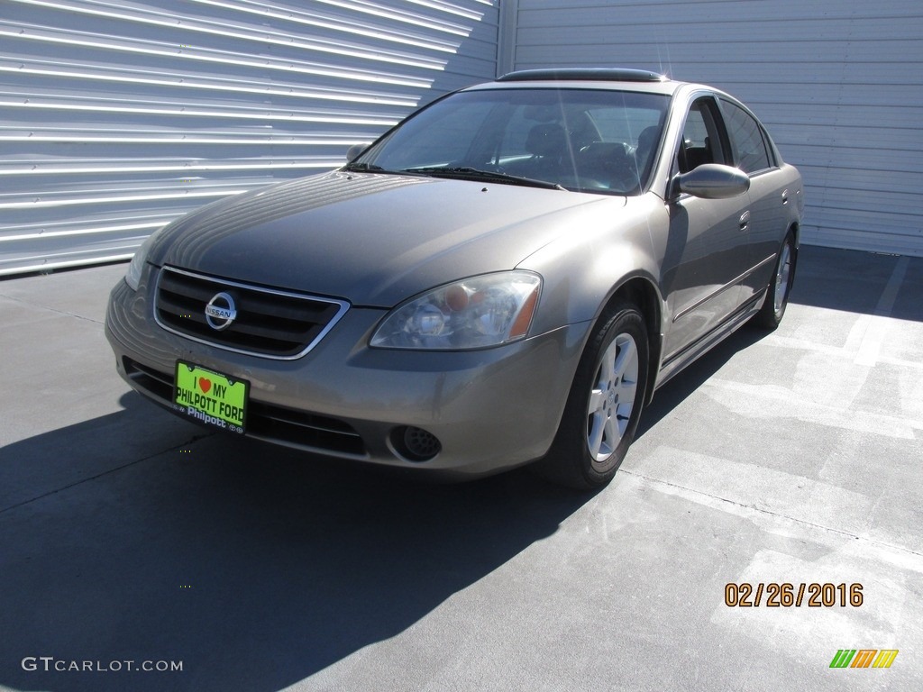 2003 Altima 2.5 SL - Polished Pewter Metallic / Charcoal photo #4