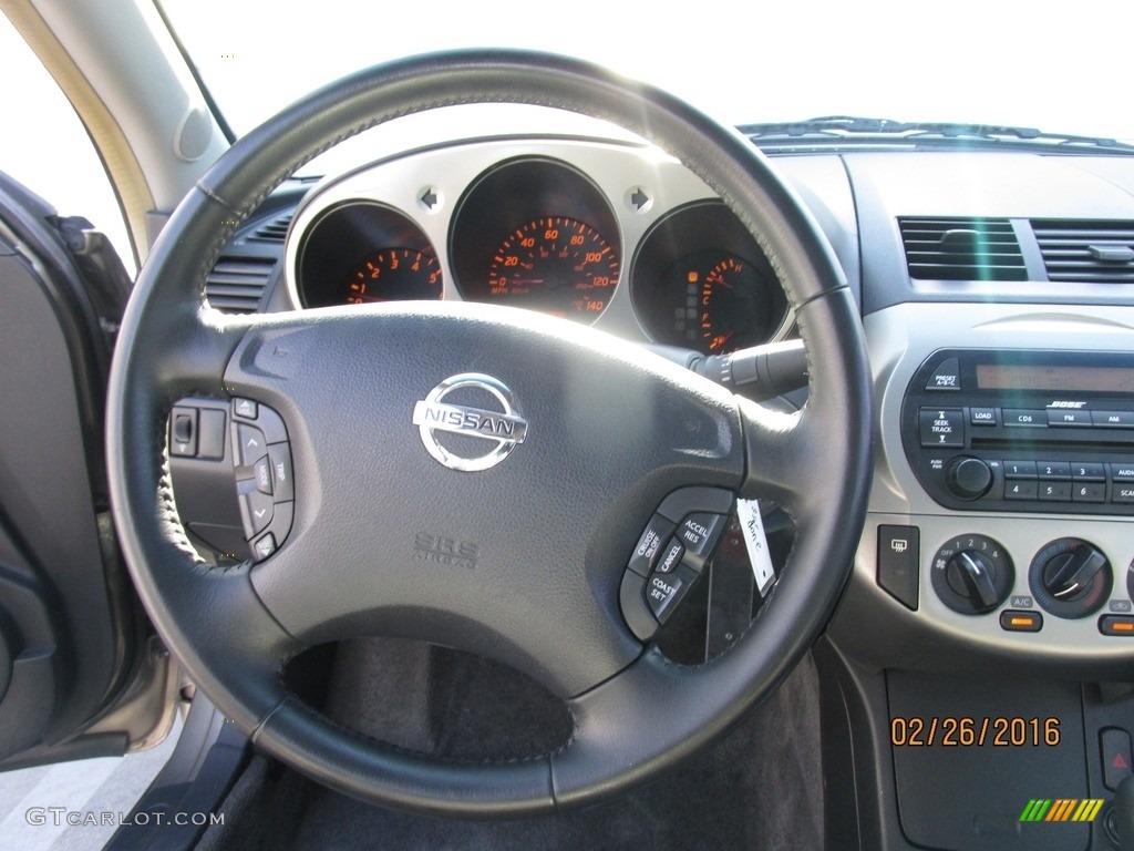 2003 Altima 2.5 SL - Polished Pewter Metallic / Charcoal photo #40