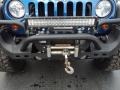 2010 Deep Water Blue Pearl Jeep Wrangler Unlimited Rubicon 4x4  photo #33