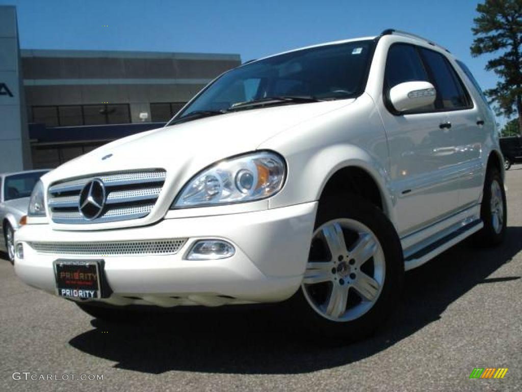 2005 ML 350 4Matic Special Edition - Alabaster White / Ash photo #1
