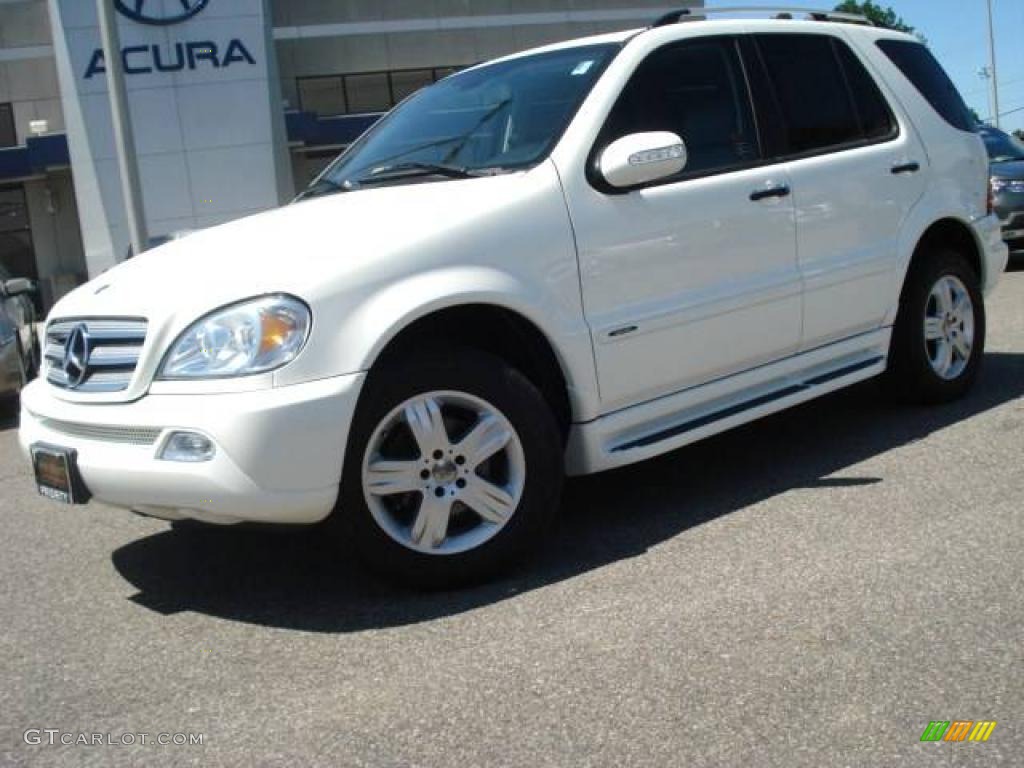 2005 ML 350 4Matic Special Edition - Alabaster White / Ash photo #2