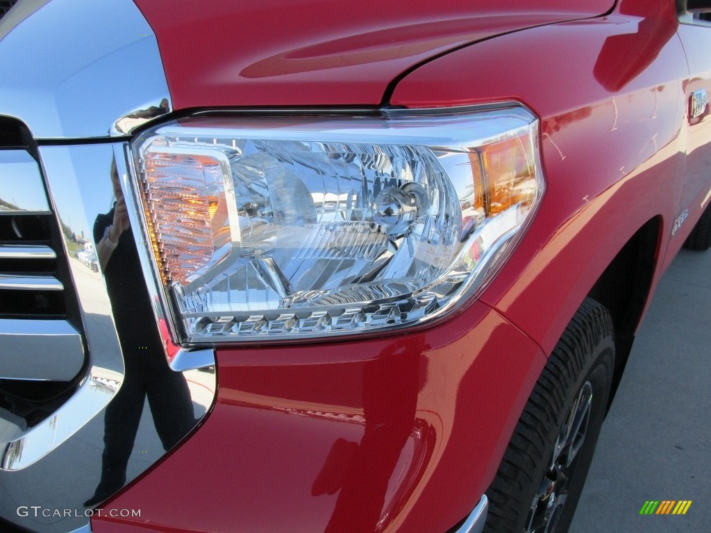 2016 Tundra SR5 CrewMax 4x4 - Radiant Red / Graphite photo #9