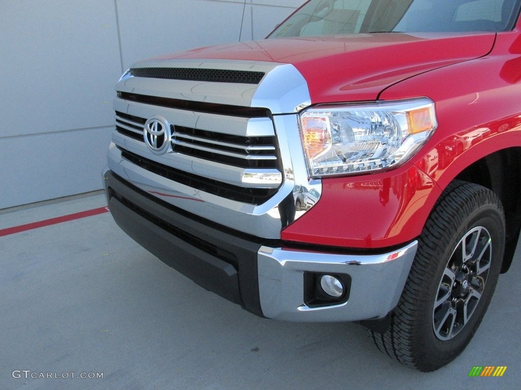 2016 Tundra SR5 CrewMax 4x4 - Radiant Red / Graphite photo #10