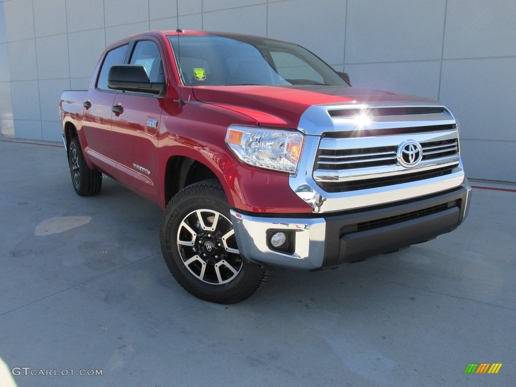 Barcelona Red Metallic Toyota Tundra