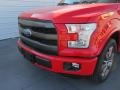 2016 Race Red Ford F150 Lariat SuperCrew  photo #10
