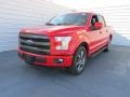 2016 Race Red Ford F150 Lariat SuperCrew  photo #7