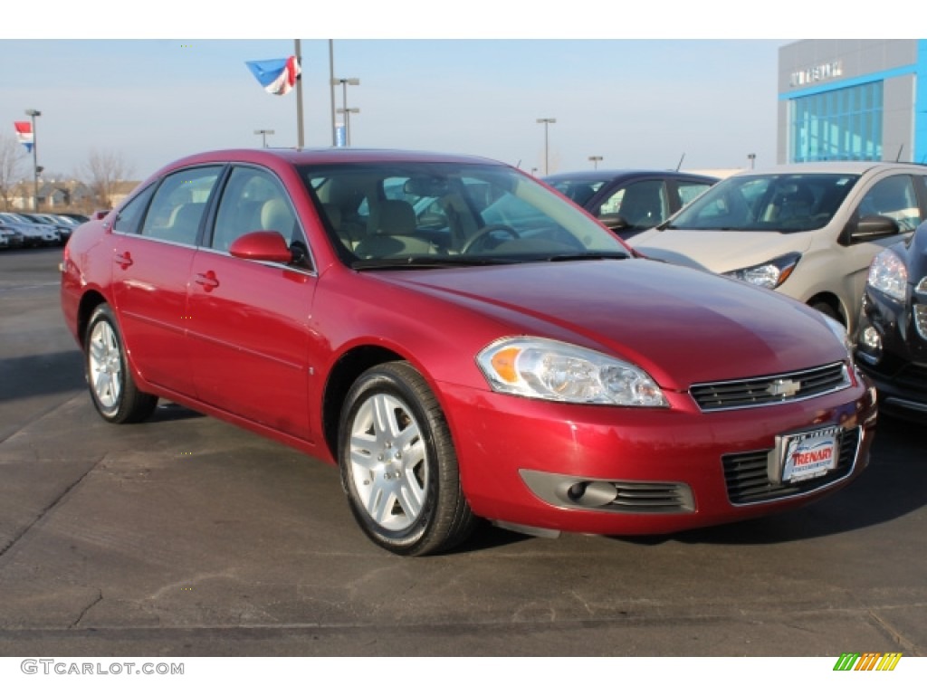 2006 Impala LTZ - Sport Red Metallic / Neutral Beige photo #2