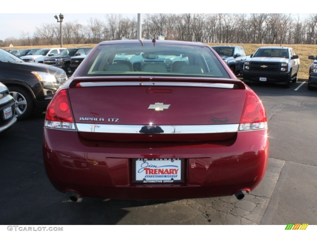 2006 Impala LTZ - Sport Red Metallic / Neutral Beige photo #6