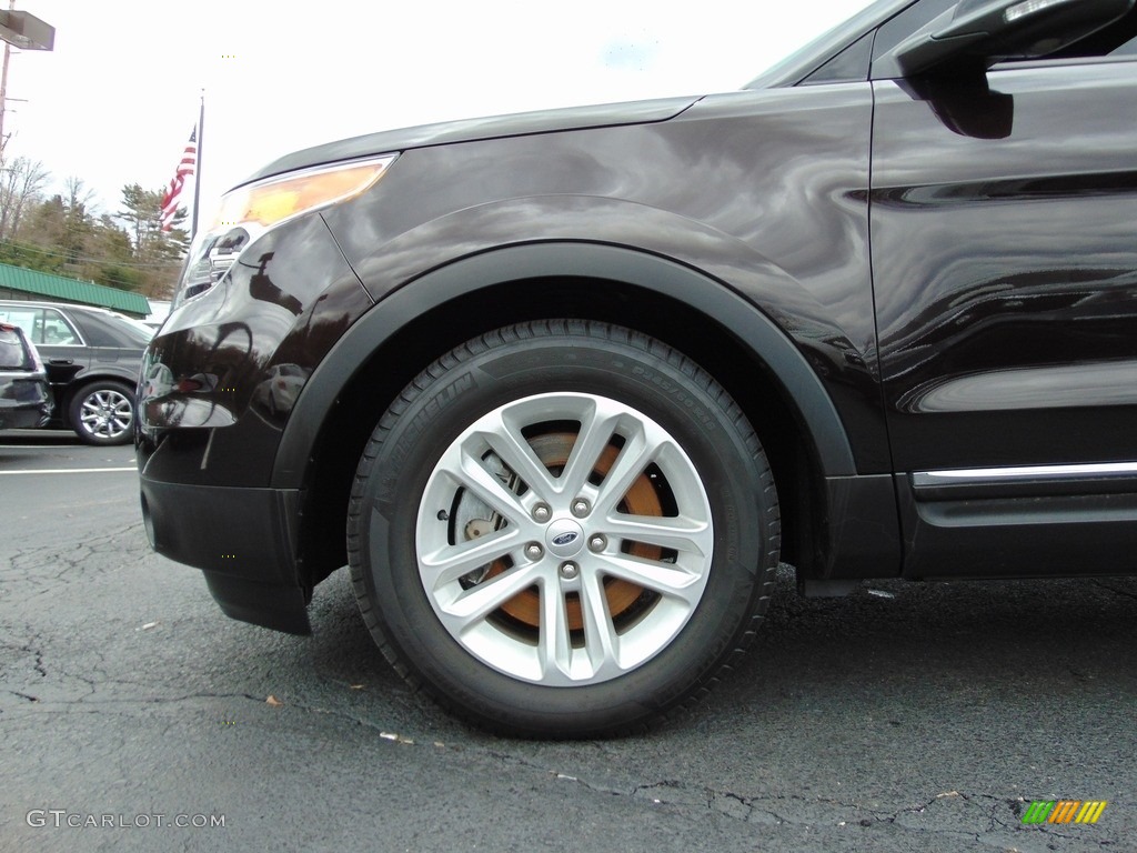 2013 Explorer XLT - Kodiak Brown Metallic / Medium Light Stone photo #11