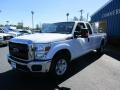 Oxford White - F250 Super Duty XL Super Cab Photo No. 6