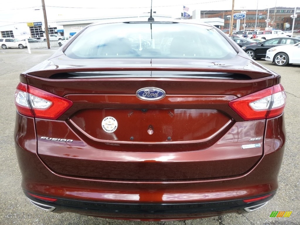 2016 Fusion SE AWD - Bronze Fire Metallic / Charcoal Black photo #4