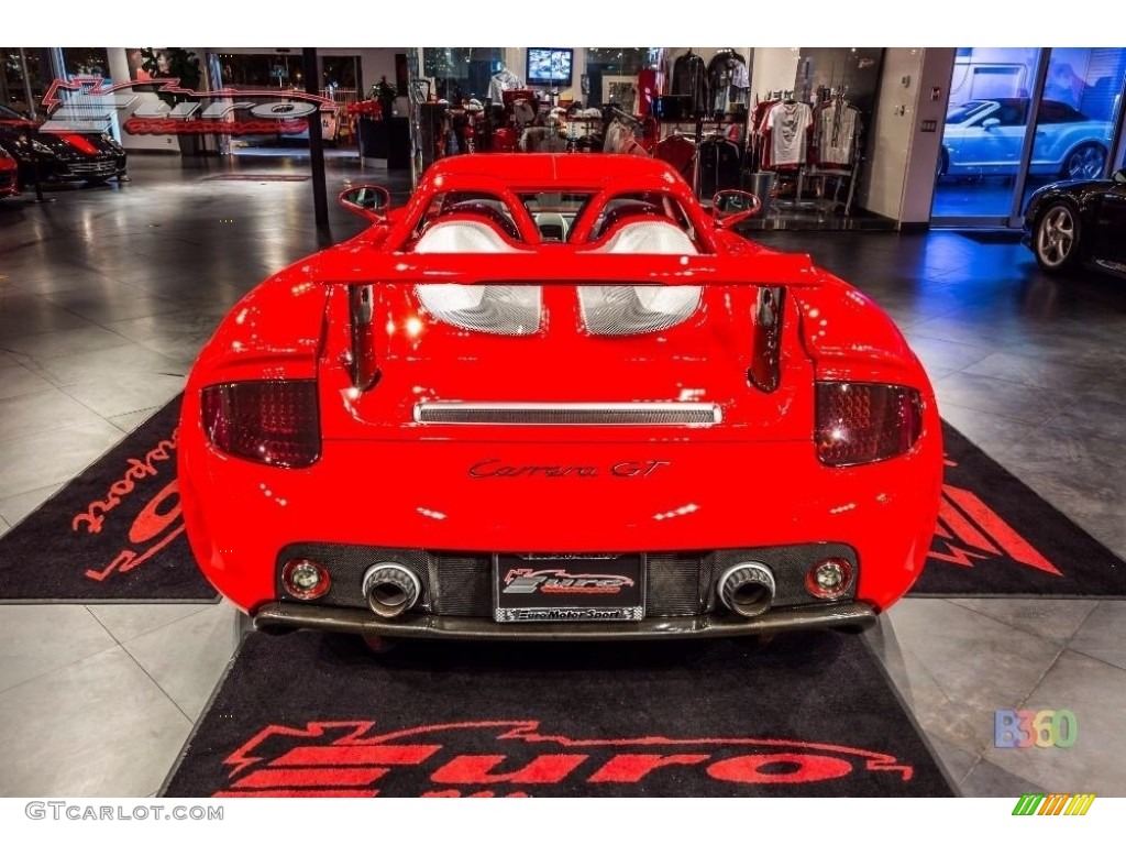 2005 Carrera GT  - Guards Red / Dark Grey Natural Leather photo #10