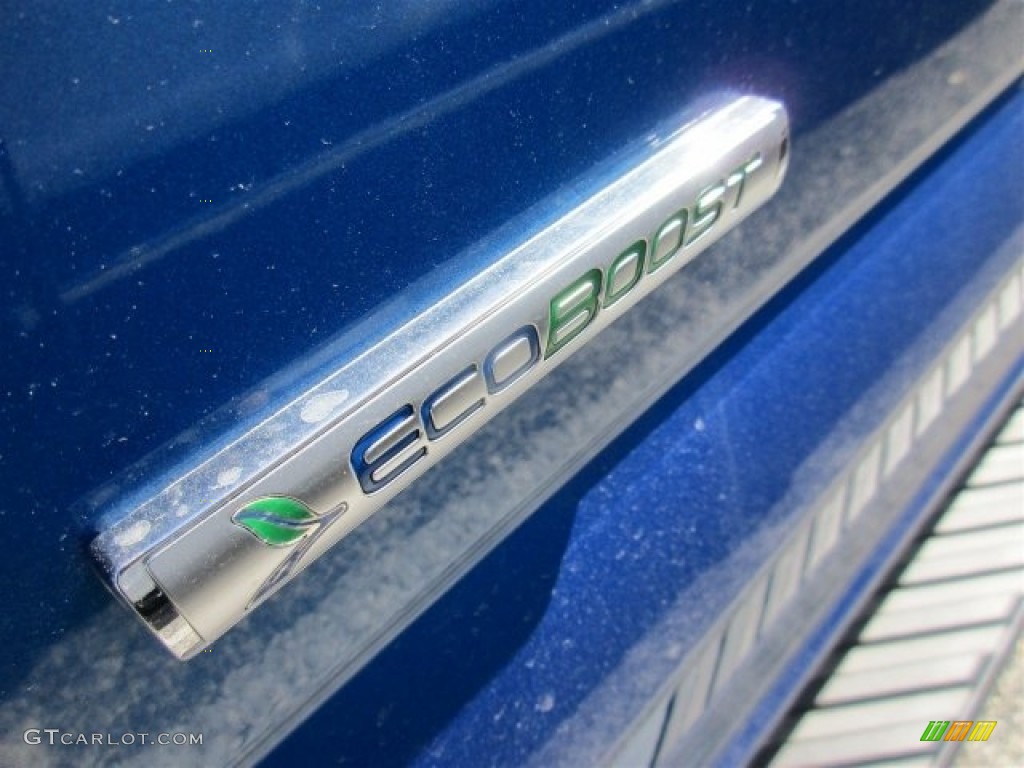 2016 F150 XLT SuperCrew - Blue Flame / Black photo #4