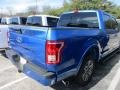 2016 Blue Flame Ford F150 XLT SuperCrew  photo #9