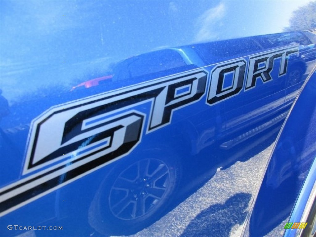 2016 F150 XLT SuperCrew - Blue Flame / Black photo #10