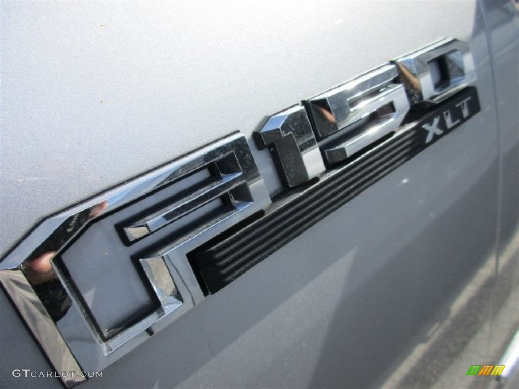 2016 F150 XLT SuperCrew - Ingot Silver / Medium Earth Gray photo #3