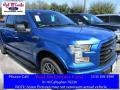 2016 Blue Flame Ford F150 XLT SuperCrew  photo #1