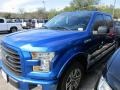 2016 Blue Flame Ford F150 XLT SuperCrew  photo #2