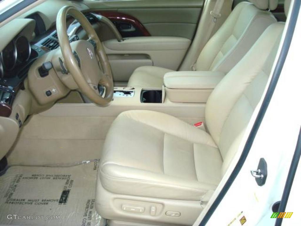 2005 Acura RL 3.5 AWD Sedan Front Seat Photo #11111049