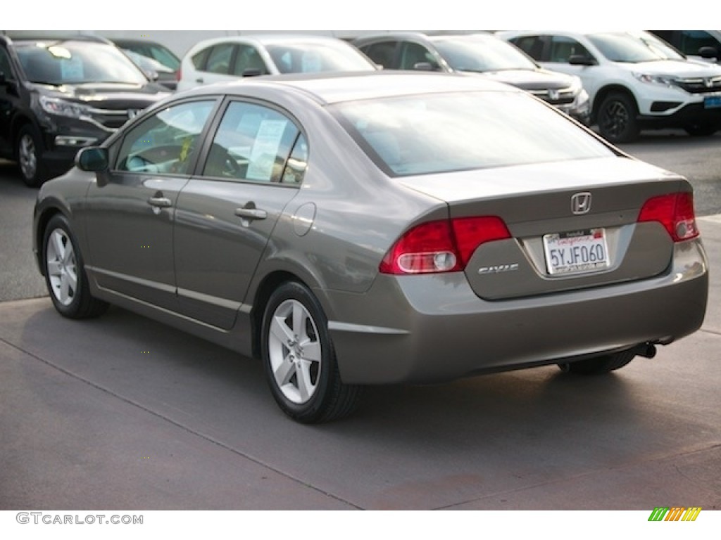 2006 Civic EX Sedan - Shoreline Mist Metallic / Gray photo #2