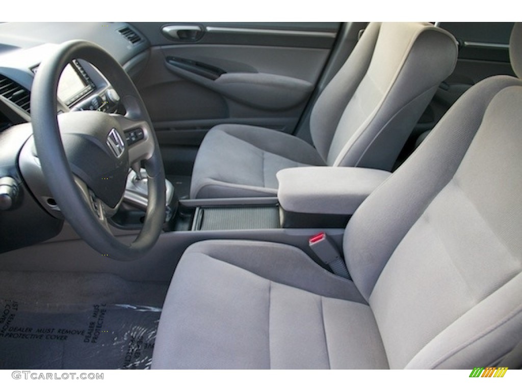 2006 Civic EX Sedan - Shoreline Mist Metallic / Gray photo #3