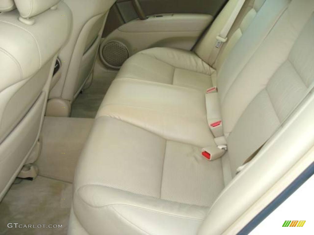 Parchment Interior 2005 Acura RL 3.5 AWD Sedan Photo #11111079