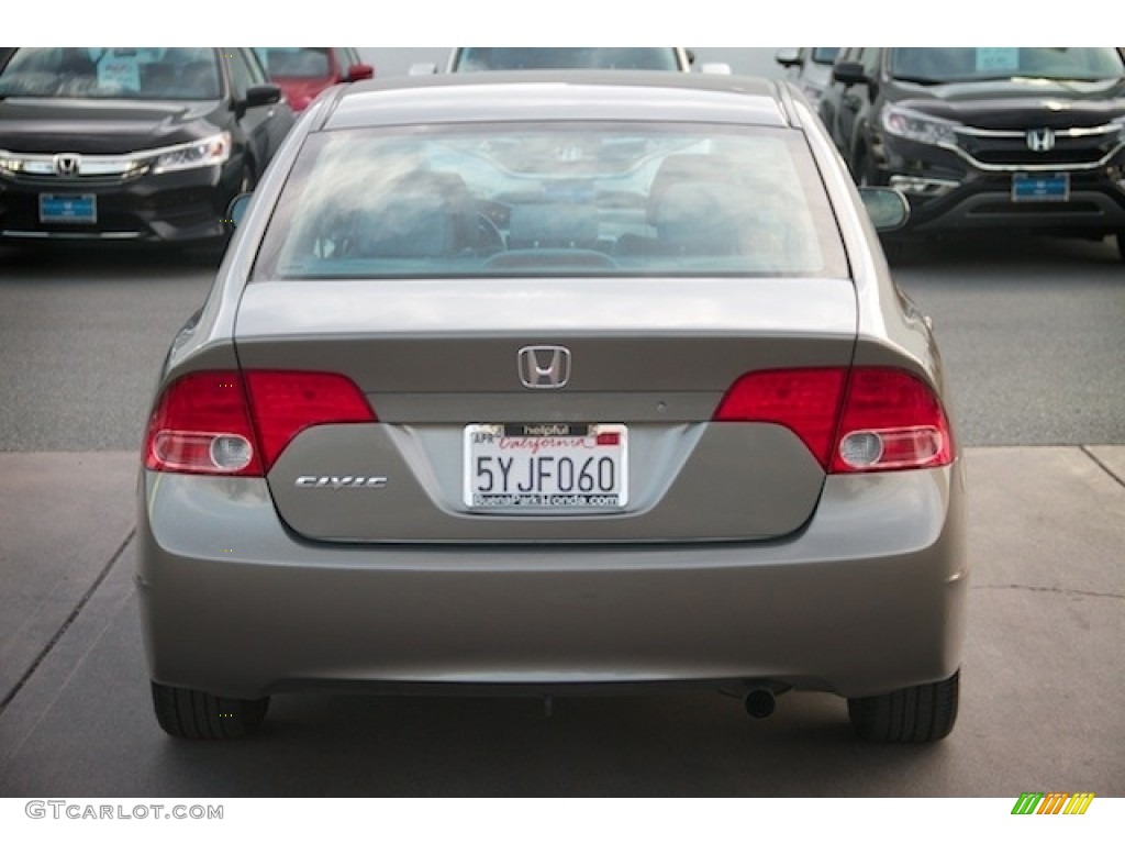 2006 Civic EX Sedan - Shoreline Mist Metallic / Gray photo #10