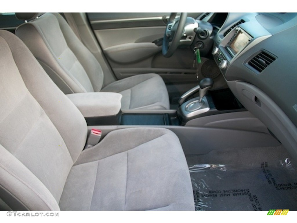 2006 Civic EX Sedan - Shoreline Mist Metallic / Gray photo #19