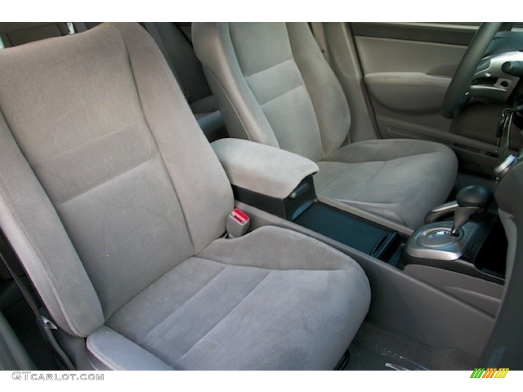 2006 Civic EX Sedan - Shoreline Mist Metallic / Gray photo #20
