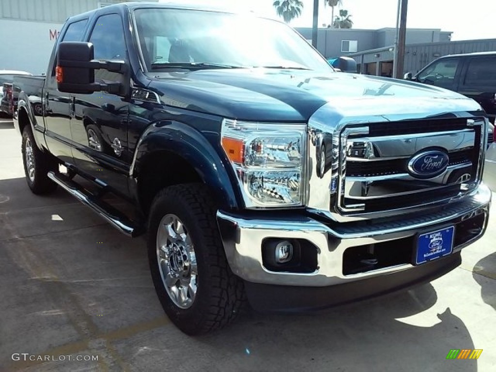 Blue Jeans Metallic Ford F250 Super Duty