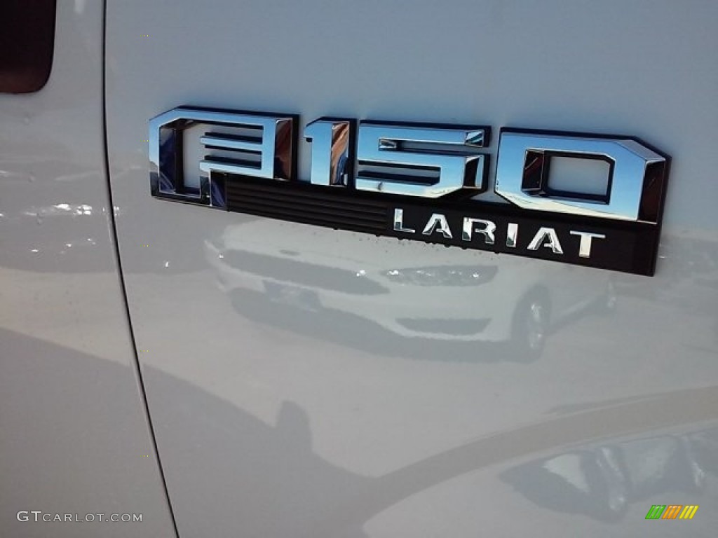 2016 F150 Lariat SuperCrew 4x4 - Oxford White / Black photo #4