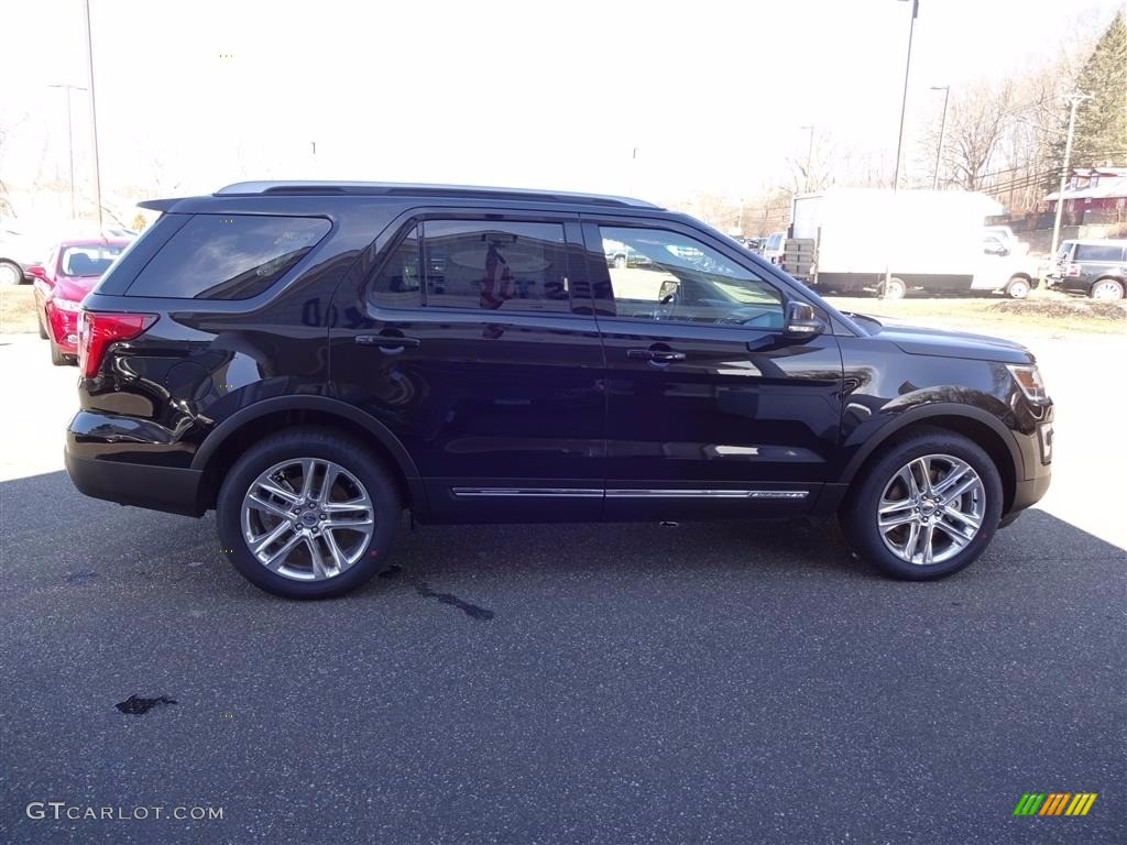 2016 Explorer XLT 4WD - Shadow Black / Ebony Black photo #8