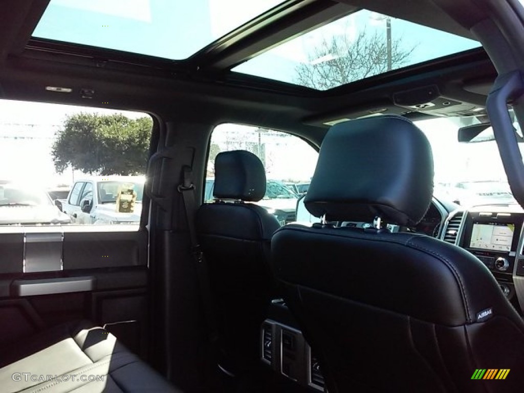 2016 F150 Lariat SuperCrew 4x4 - Oxford White / Black photo #19