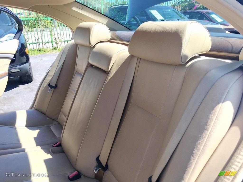 2002 7 Series 745Li Sedan - Black Sapphire Metallic / Beige III photo #19