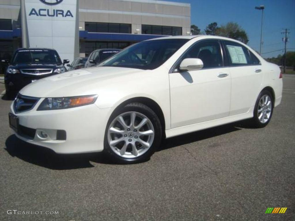 Premium White Pearl 2006 Acura TSX Sedan Exterior Photo #11111434