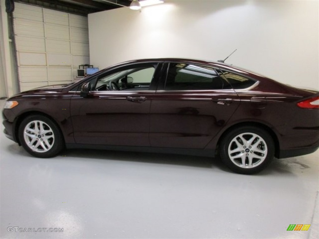 2013 Fusion S - Bordeaux Reserve Red Metallic / Earth Gray photo #6