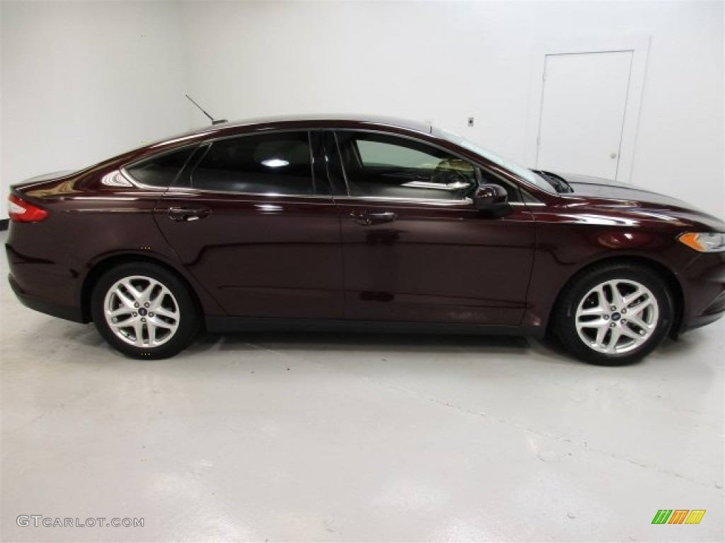 2013 Fusion S - Bordeaux Reserve Red Metallic / Earth Gray photo #12
