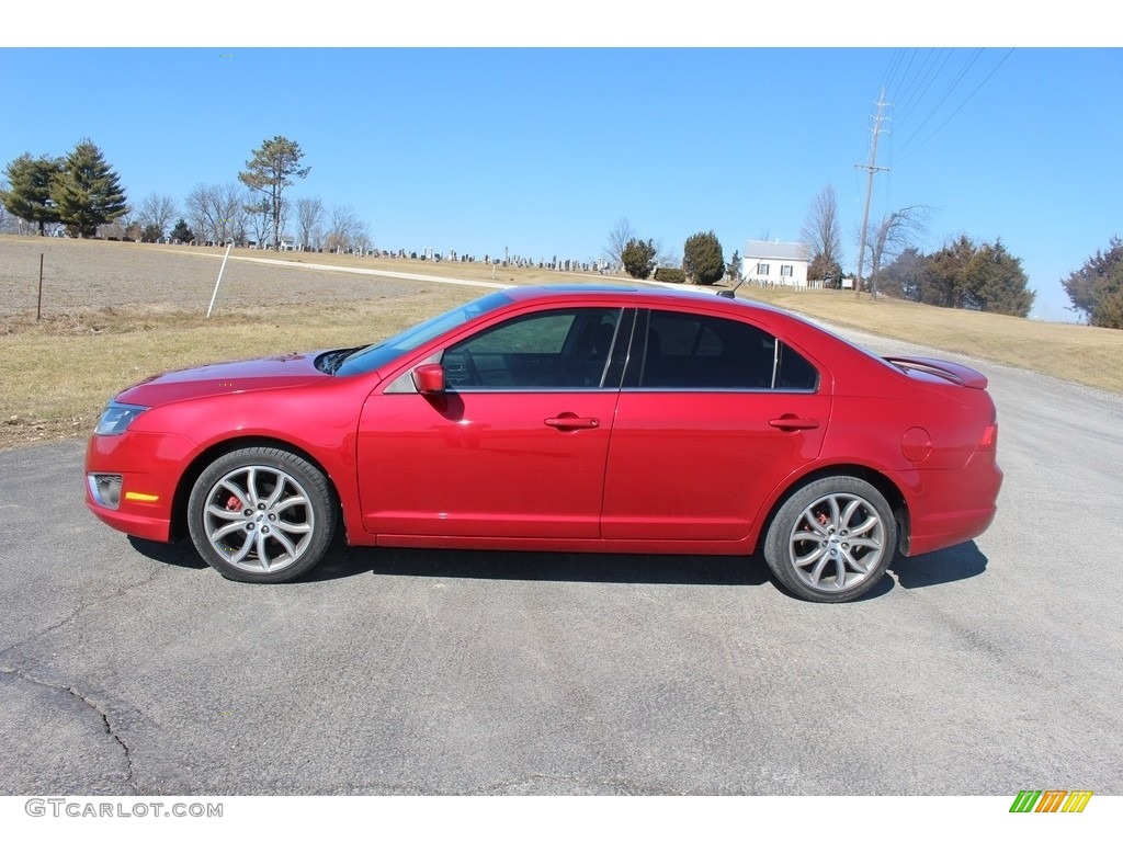 2012 Red Candy Metallic Ford Fusion SE 111105871 Photo 19 GTCarLot